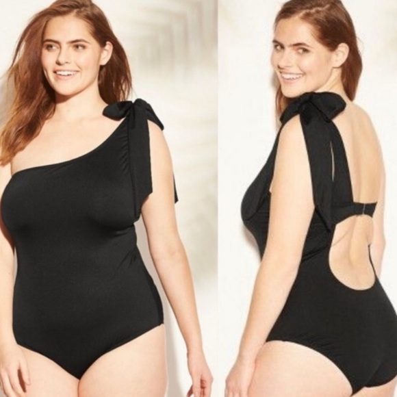 Kona Sol Other - ONE LEFT! KONA SOL Black 1 Piece Plus Swimsuit 18W